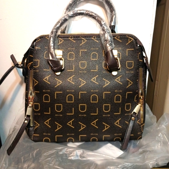 ALDO Brown and Gold bag - Picture 2 of 8